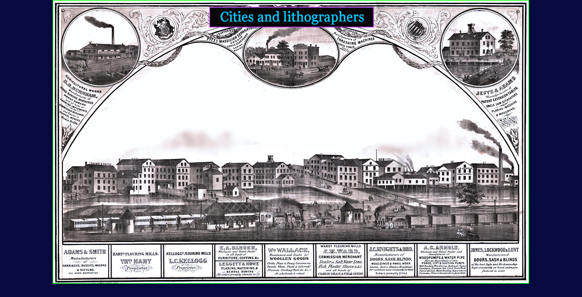 Battle Creek, Michigan, 1870